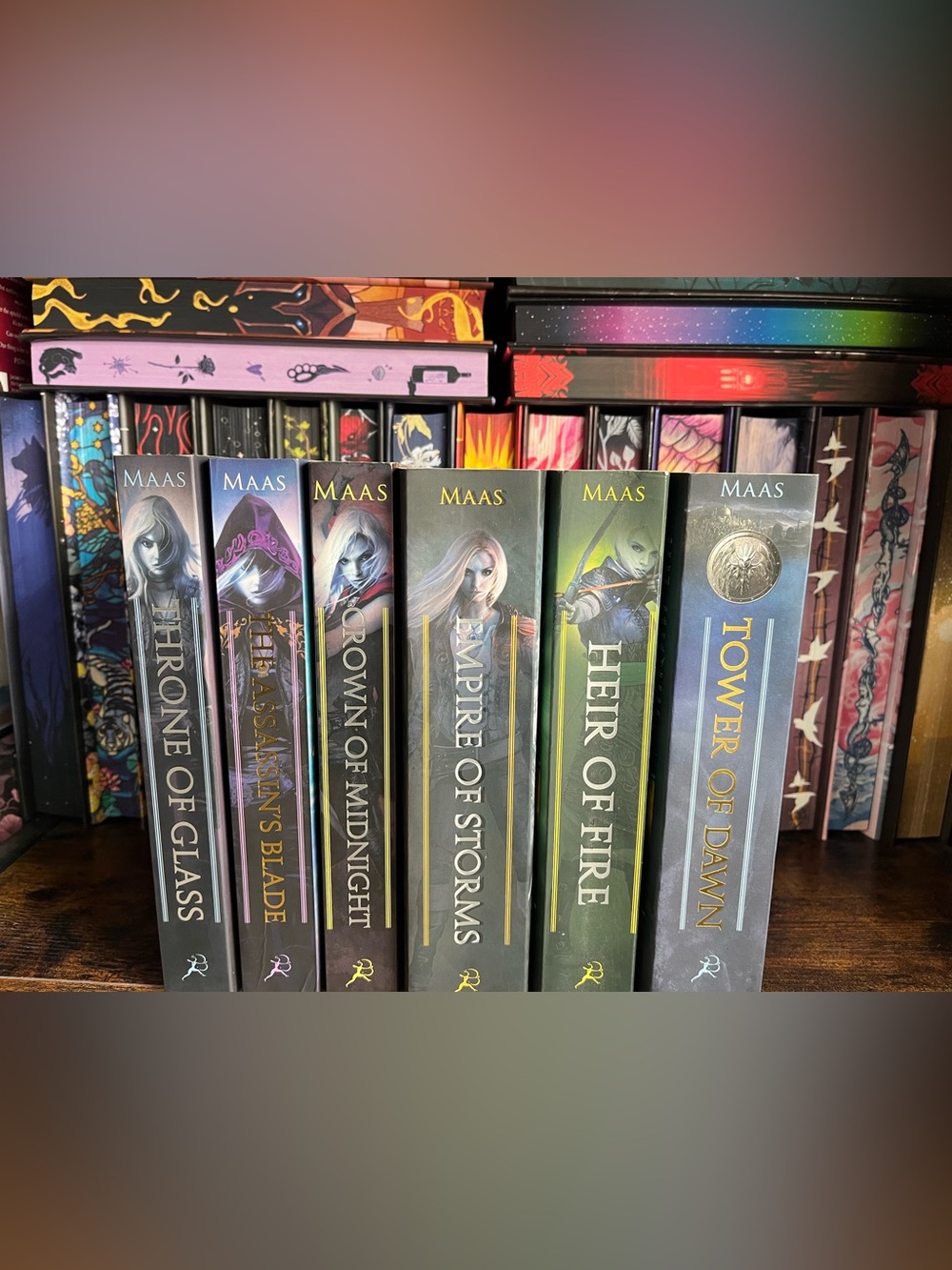 Throne of Glass 6 Books Oop New by Sarah J. Maas